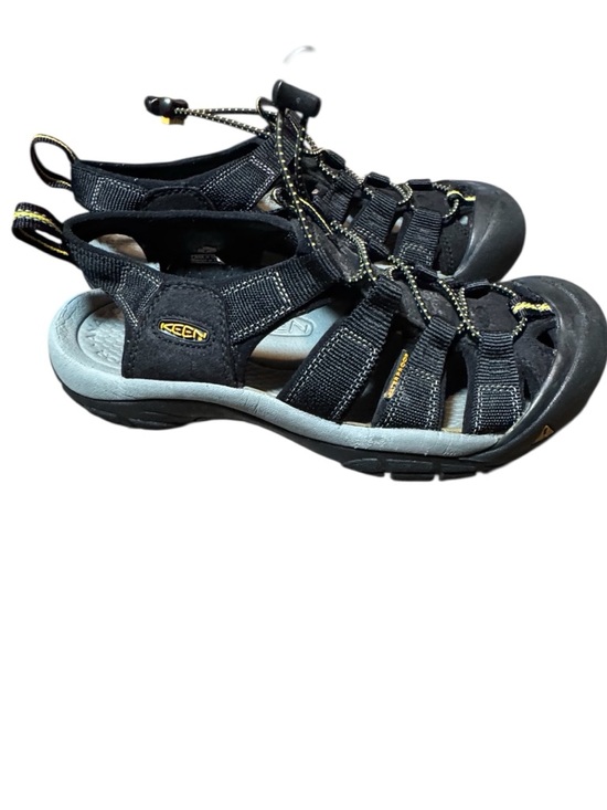 KEEN Newport Waterproof Walking Shoes Womens Sz 9.5 Black Outdoor Sport Sandals - Picture 2 of 10